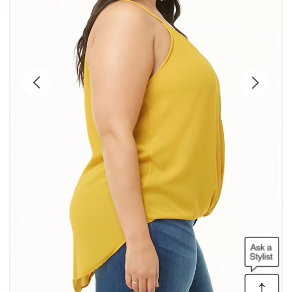 Plus Size High-Low Cami - Picture 4 of 5